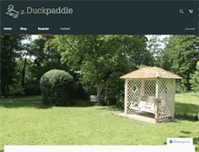 Tablet Screenshot of duckpaddle.com